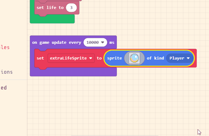 Adding a new sprite kind.